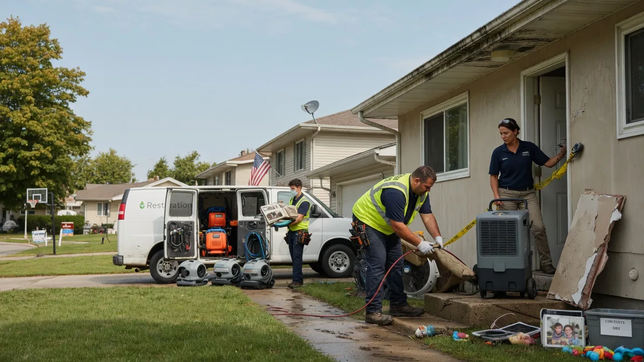 Water Damage Restoration in Bloomingdale, IN near me